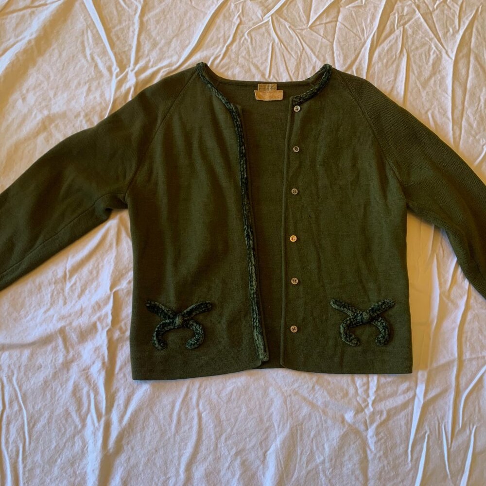 Vintage wool cardigan